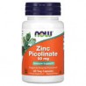 NOW Foods, Picolinato de zinc, 50mg, 60cápsulas vegetales (50mg por cápsula)