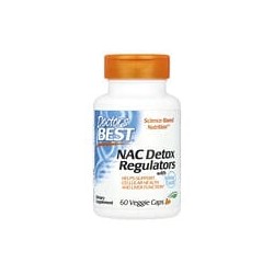 Doctor's Best, Reguladores desintoxicantes de NAC con SelenoExcell®, 60cápsulas vegetales