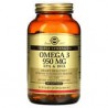 Solgar, Omega-3, EPA y DHA, Concentración triple, 950mg, 100cápsulas blandas