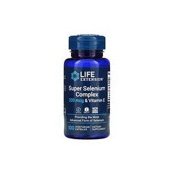 Life Extension, Complejo de superselenio y vitaminaE, 200mcg, 100cápsulas vegetales