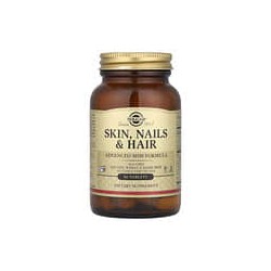 Solgar, Suplemento para la piel, las uñas y el cabello, Fórmula avanzada con metilsulfonilmetano, 60comprimidos