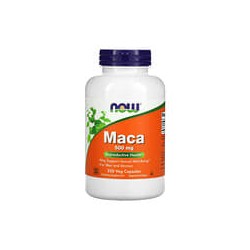 NOW Foods, Maca, 500mg, 250cápsulas vegetales