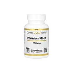 California Gold Nutrition, Maca peruana, 500mg, 90cápsulas vegetales