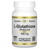 California Gold Nutrition, L-glutatión (reducido), 500mg, 30cápsulas vegetales