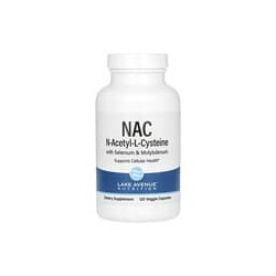 Lake Avenue Nutrition, N-acetil-L-cisteína, 600mg, 120cápsulas vegetales