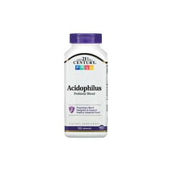 21st Century, Mezcla de probióticos Acidophilus, 150cápsulas