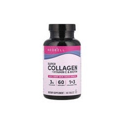 NeoCell, SuperCollagen con vitaminaC y biotina, 180comprimidos