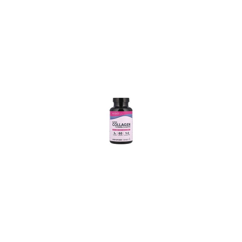 NeoCell, SuperCollagen con vitaminaC y biotina, 180comprimidos