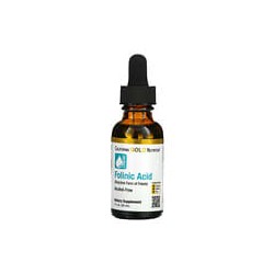 California Gold Nutrition, Ácido folínico, Sin alcohol, 30ml (1oz.líq.)