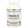 California Gold Nutrition, VitaminaD3, 125mcg (5000UI), 360cápsulas blandas de gelatina de pescado