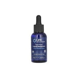 Life Extension, Melatonina líquida de acción rápida, Cítricos y vainilla, 3 mg, 59 ml (2 oz. líq.)