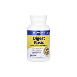 Enzymedica, DigestBasic, Fórmula de enzimas esenciales, 90cápsulas