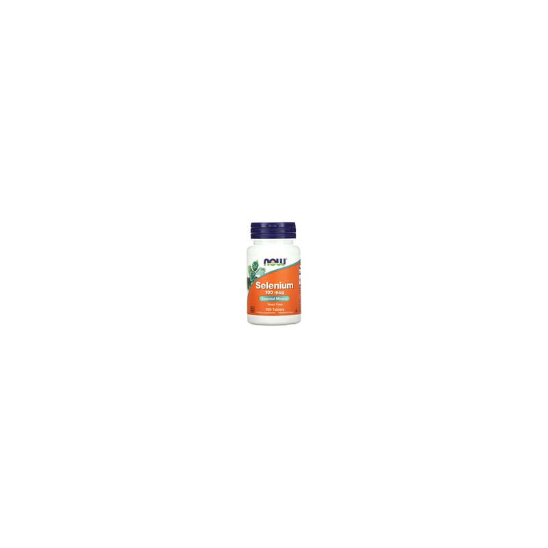 NOW Foods, Selenio, 100 mcg, 100 comprimidos