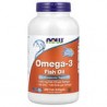 NOW Foods, Omega-3, 1000mg, 200cápsulas blandas de gelatina de pescado (1000mg por cápsula blanda)
