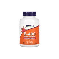 NOW Foods, E-400, 268mg, 250 cápsulas blandas
