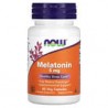 NOW Foods, Melatonina, 5 mg, 60 cápsulas vegetales