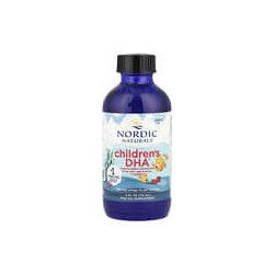 Nordic Naturals, Children'sDHA, DHA para niños, 1a6años, Fresa, 530mg, 119ml (4oz.líq.) (530mg por cada 1/2cdta.)