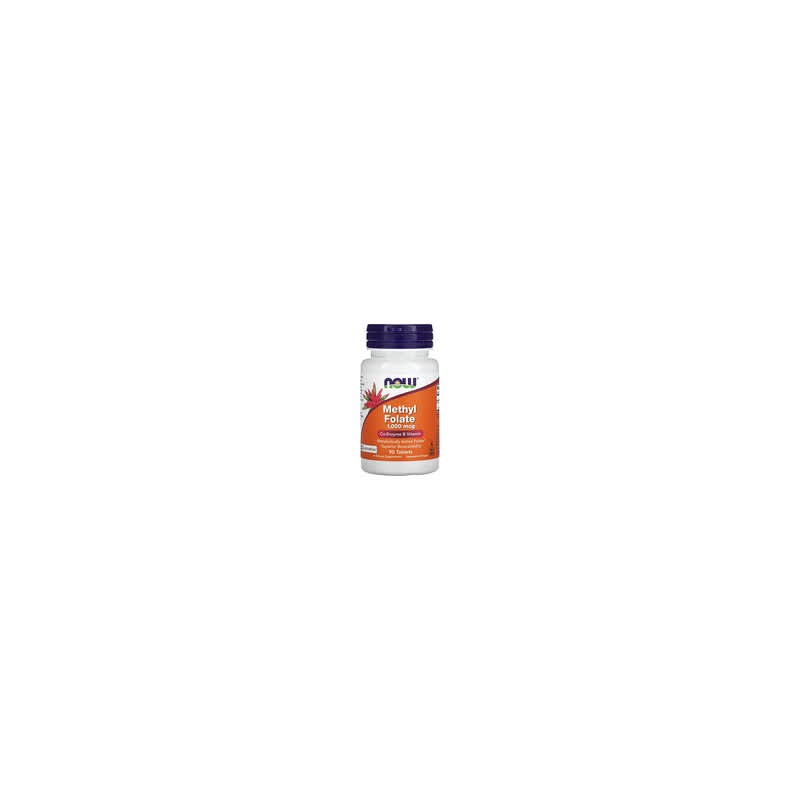 NOW Foods, Metilfolato, 1000mcg, 90comprimidos