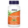 NOW Foods, Extracto de palma enana americana, Salud masculina, 320mg, 90cápsulas blandas vegetales