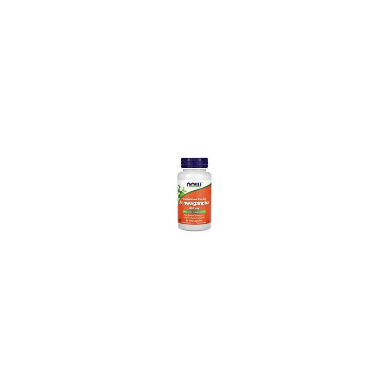 NOW Foods, Ginseng indio, Extracto estandarizado, 450mg, 90cápsulas vegetales