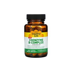 Country Life, Complejo de vitaminasB coenzimadas, 60cápsulas veganas
