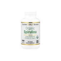 California Gold Nutrition, Espirulina orgánica, 500mg, 720comprimidos