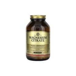 Solgar, Citrato de magnesio, 120comprimidos