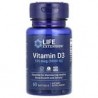 Life Extension, VitaminaD3, 125mcg (5000UI), 60cápsulas blandas