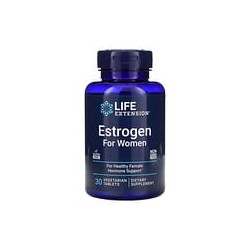 Life Extension, Estrógeno para mujeres, 30comprimidos vegetales