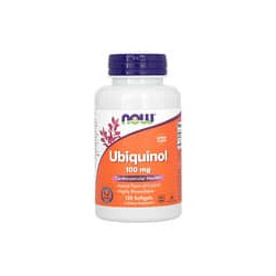 NOW Foods, Ubiquinol, 100 mg, 120 cápsulas blandas