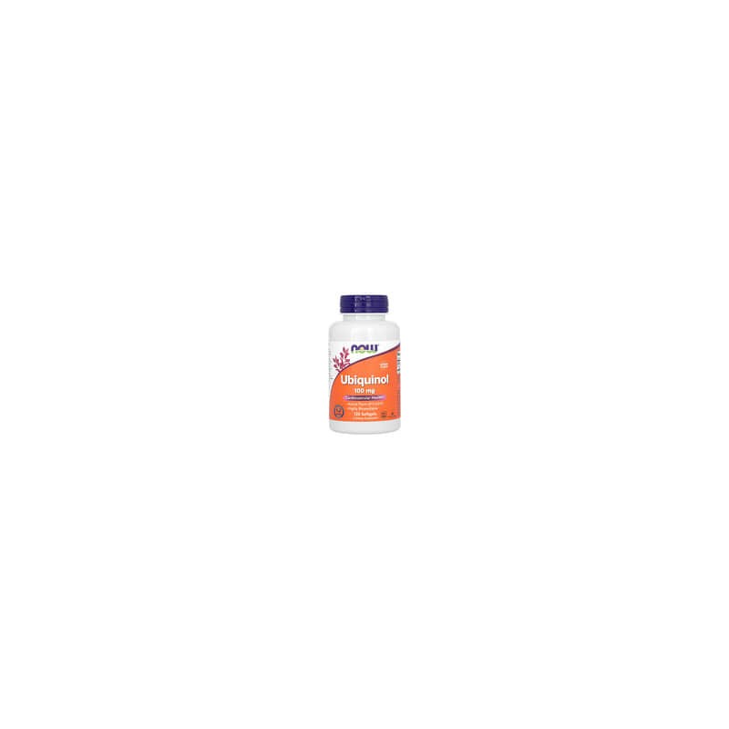 NOW Foods, Ubiquinol, 100 mg, 120 cápsulas blandas