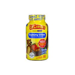 L'il Critters, Suplemento multivitamínico diario GummyVites, 190gomitas