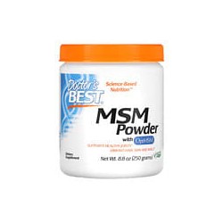 Doctor's Best, MSM en polvo con OptiMSM, 250 g (8,8 oz)