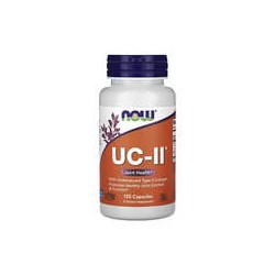 NOW Foods, UC-II para la salud articular, Colágeno no desnaturalizado de tipoII, 120cápsulas vegetales