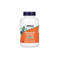 NOW Foods, Polvo puro de citrato de potasio, 340g (12oz)
