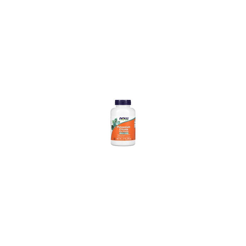 NOW Foods, Polvo puro de citrato de potasio, 340g (12oz)