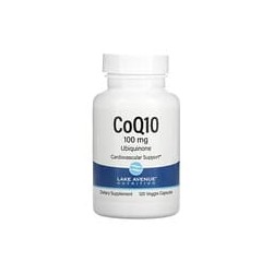 Lake Avenue Nutrition, CoQ10, Ubiquinona verificada por la Farmacopea de EE.UU. (USP), 100mg, 120cápsulas vegetales