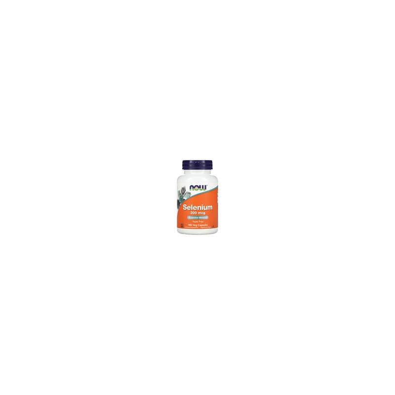 NOW Foods, Selenio, 200mcg, 180cápsulas vegetales