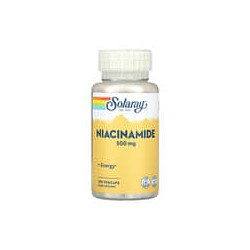 Solaray, Niacinamide, 500 mg, 100 cápsulas vegetales