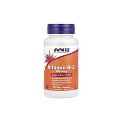 NOW Foods, VitaminaK2, 100mcg, 100cápsulas vegetales