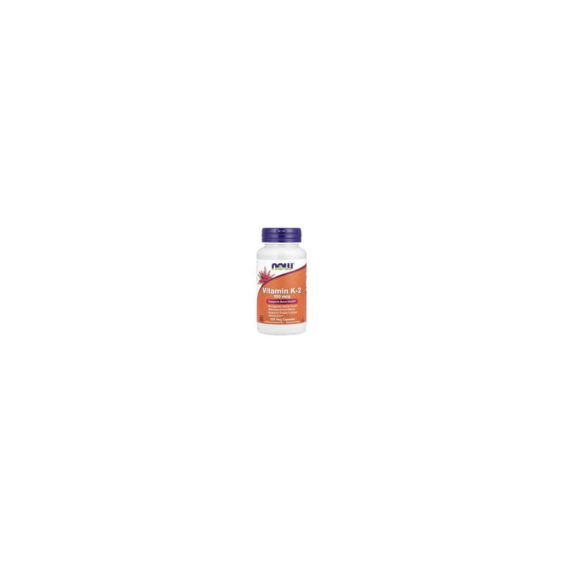 NOW Foods, VitaminaK2, 100mcg, 100cápsulas vegetales