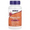 NOW Foods, VitaminaK2, 100mcg, 100cápsulas vegetales