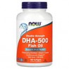 NOW Foods, DHA-500, Doble concentración, 180cápsulas blandas