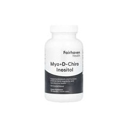 Fairhaven Health, Mioinositol más D-quiroinositol, 120cápsulas