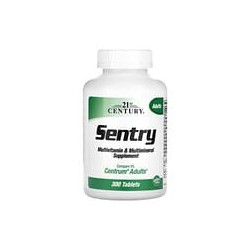 21st Century, Sentry, Suplemento multivitamínico y multimineral para adultos, 300comprimidos