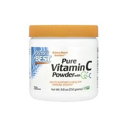 Doctor's Best, VitaminaC pura en polvo con Q®-C, 250g (8,8oz)