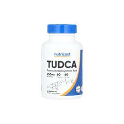 Nutricost, TUDCA, 250 mg, 60 cápsulas