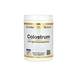 California Gold Nutrition, Calostro en polvo, Producto concentrado, 200g (7,05oz)