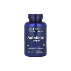 Life Extension, Complejo antialcohol, 60cápsulas