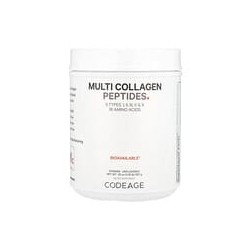 Codeage, Péptidos de colágeno múltiple en polvo, Sin sabor, 567g (20oz)